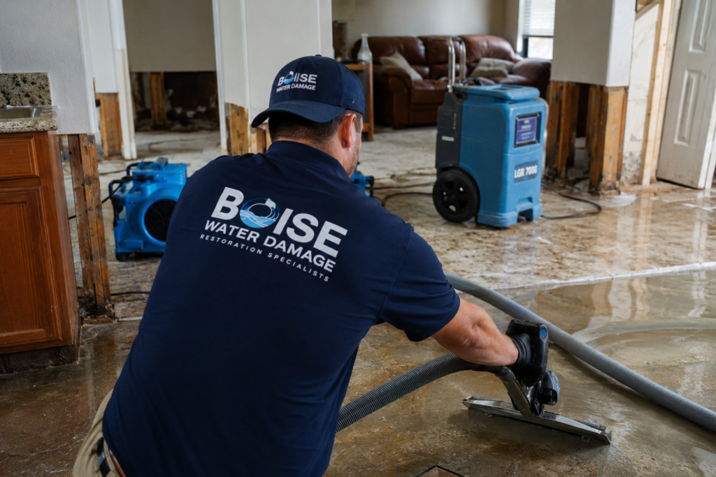 Water damage Extraction service in Boise