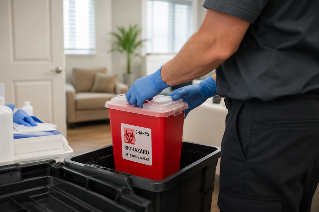 Medical waste disposal container Boise
