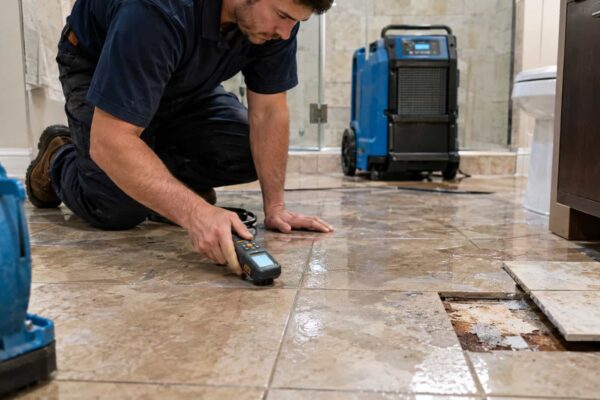 Tile And Grout Water Damage Cleanup