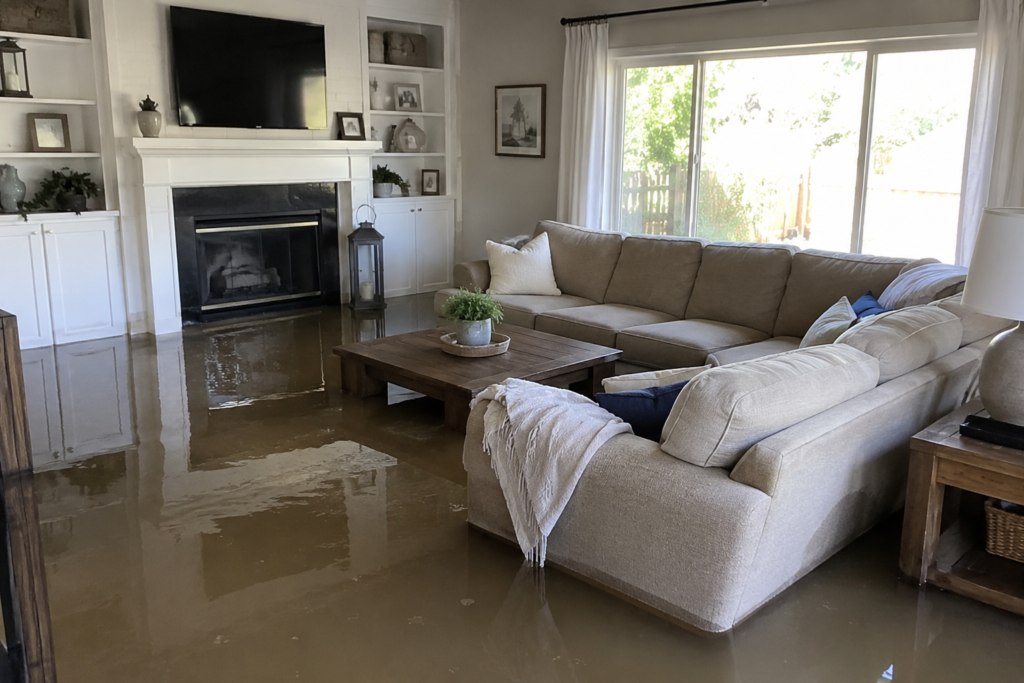 water damage cleanup boise id home flooded floor